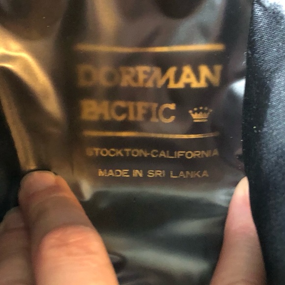 Dorfman Pacific Wool Blend Fedora Gray Size Small 6 3/4 - 6 7/8 - Picture 7 of 9